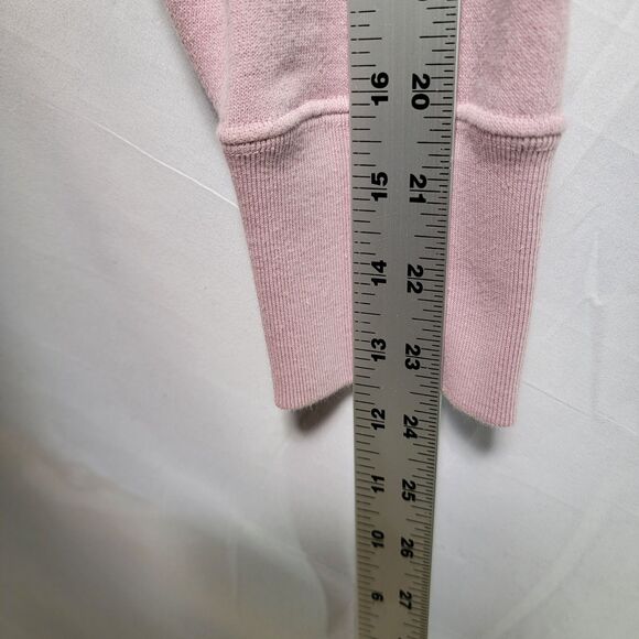 Line Friends Pink 100% Cotton Sweat Pullover Hoodie Kangaroo Pocket Size S - Picture 9 of 9